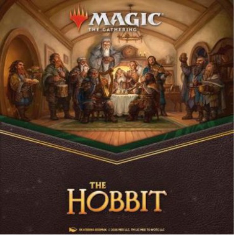 Dwarves and wizards gather around a table in a cozy setting