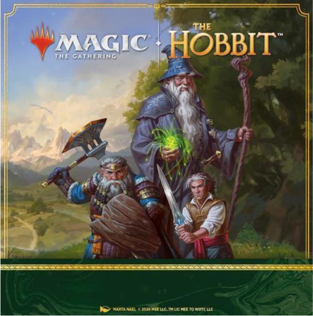 Characters from "Magic: The Gathering" feature prominently