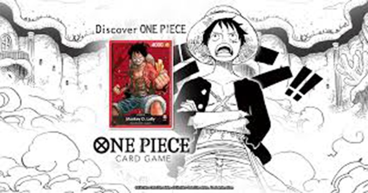 Luffy from One Piece stands prominently